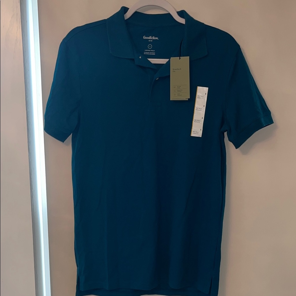 Goodfellow & Co Teal Blue Men's Polo Shirt